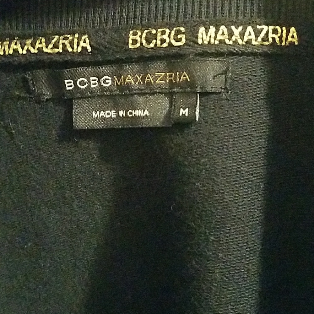 SOLD!! BCBG Maxazria Zip Front Bomber Jacket - Picture 7 of 7